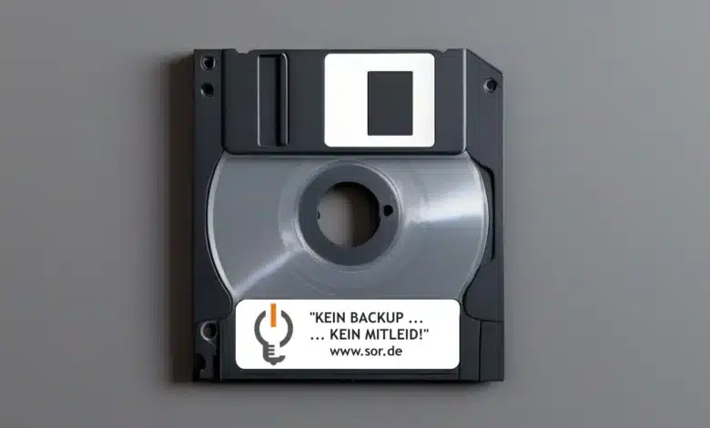 Backup Medien Floppy Disk Retro