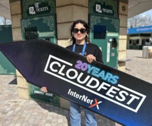 Cloudfest 2024 - 20 Jahre Cloudfest feierte auch InternetX