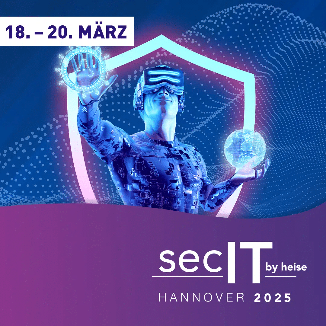 secIT Hannover - Sven Oliver Rüsche besucht diesen Cybersecurity Fachkongress.