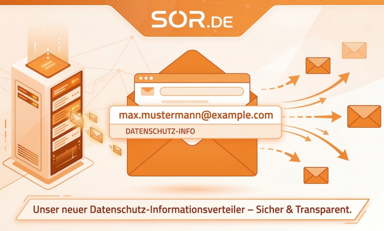 Neuer Datenschutz-Infoverteiler.